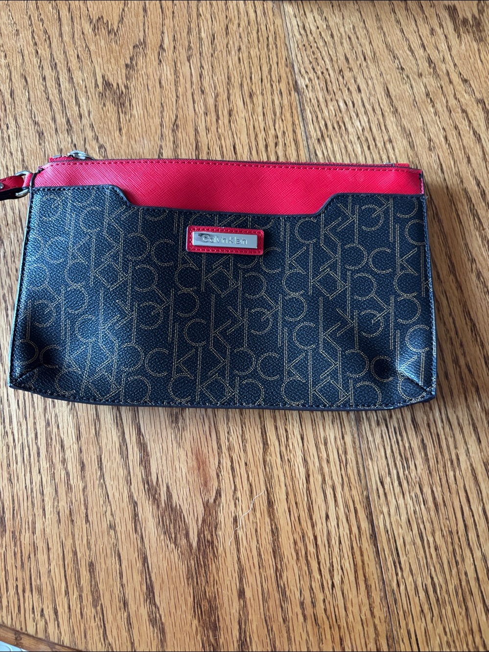 Calvin Klein Signature Wristlet or Clutch 6x10